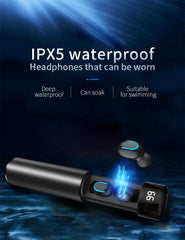 3D Stereo Wireless Earbud With Dual Mic