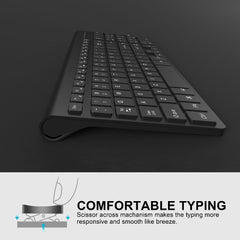 2.4G Rechargeable Wireless Keyboard and Mouse Set