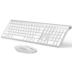 Rechargeable 106 Keycaps Wireless Keyboard and Mouse Set